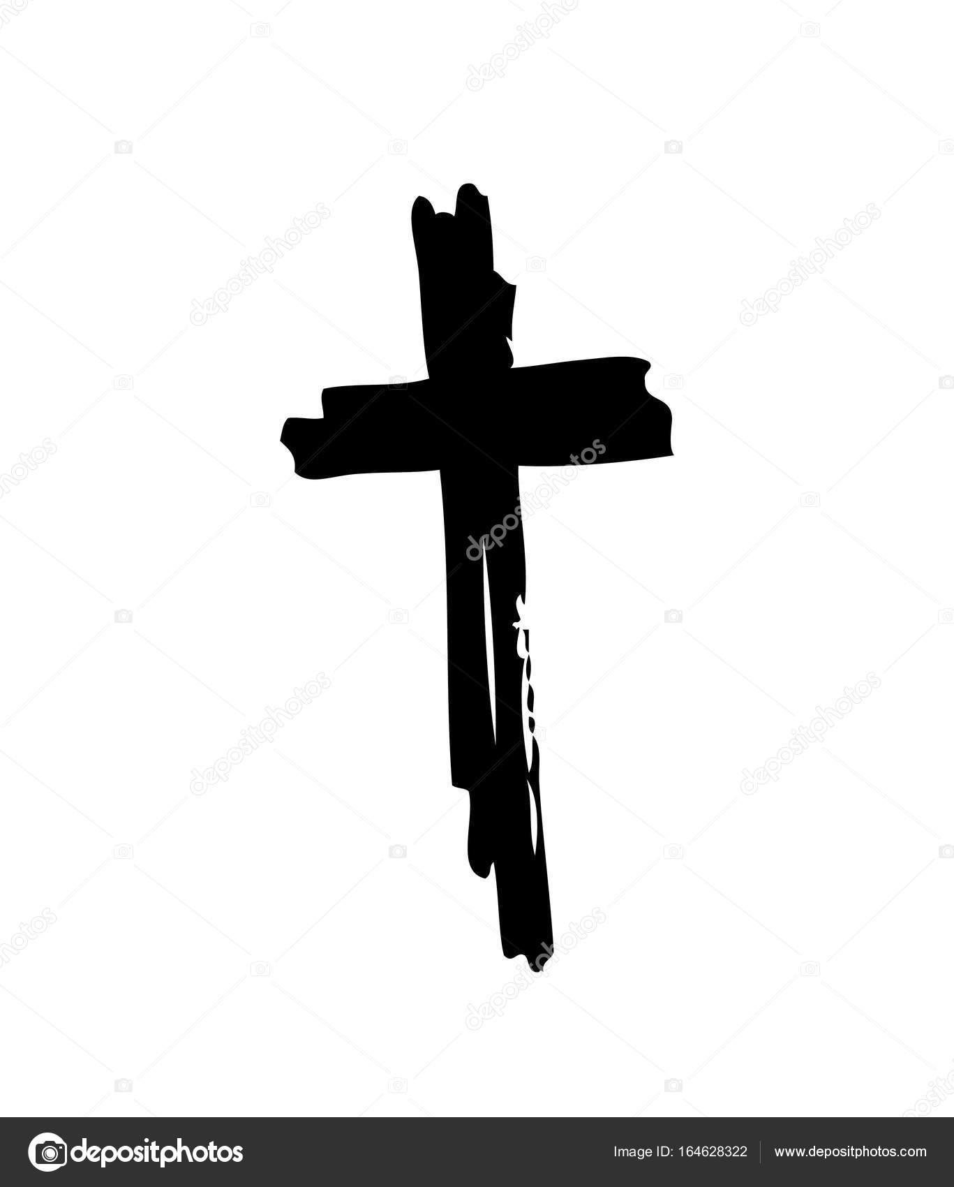 Hand drawn cross Stock Vector by ©Igor_Vkv 164628322