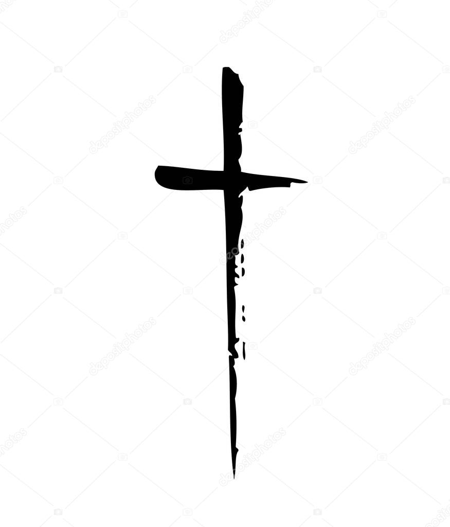 Hand drawn cross — Stock Vector © Igor_Vkv #164628430