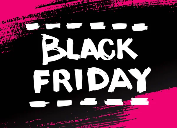 Black Friday sale banner — Stock Vector