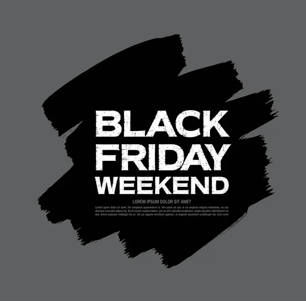 Black Friday Banner de venta — Vector de stock