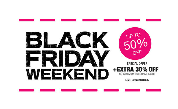 Black Friday sale banner