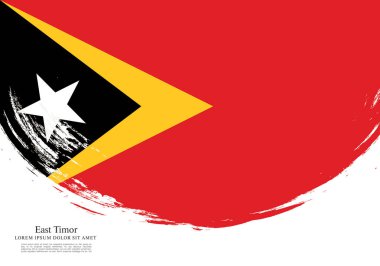 Doğu Timor bayrağı arka plan