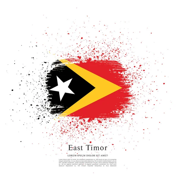 Doğu Timor bayrağı arka plan