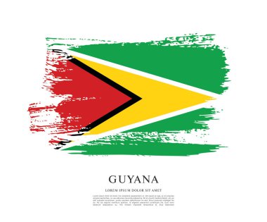 Guyana bayrak arka plan
