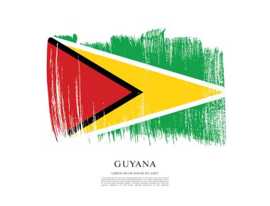 Guyana bayrak arka plan