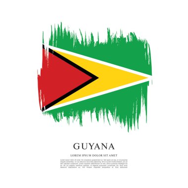 Guyana bayrak arka plan