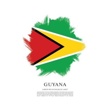 Guyana bayrak arka plan