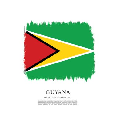 Guyana bayrak arka plan