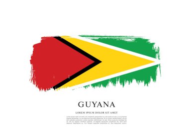 Guyana bayrak arka plan