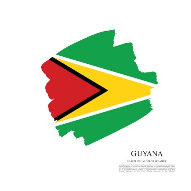 Guyana bayrak arka plan