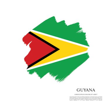 Guyana bayrak arka plan