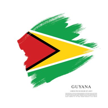 Guyana bayrak arka plan