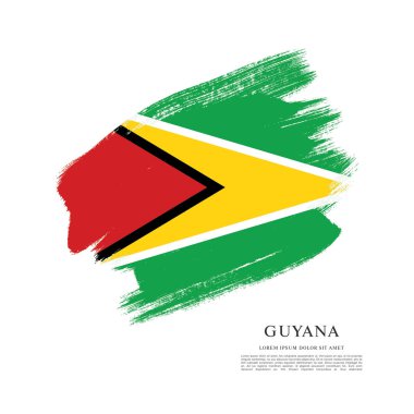 Guyana bayrak arka plan