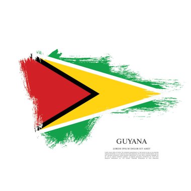 Guyana bayrak arka plan