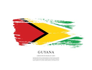 Guyana bayrak arka plan