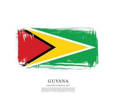 Guyana bayrak arka plan