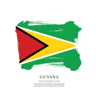 Guyana bayrak arka plan