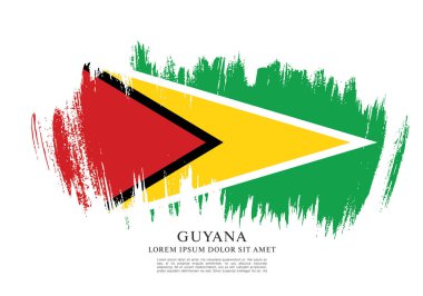 Guyana bayrak arka plan