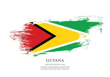 Guyana bayrak arka plan