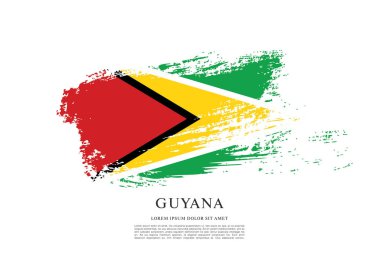 Guyana bayrak arka plan