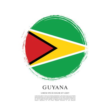 Guyana bayrak arka plan