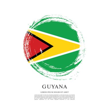 Guyana bayrak arka plan