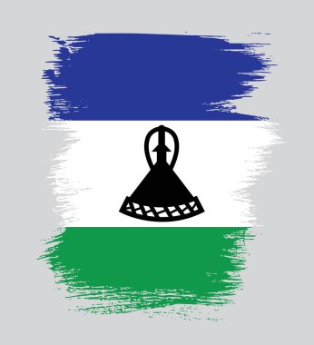 Lesoto bayrağı arka plan