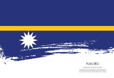 Nauru bayrak arka plan