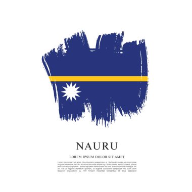 Nauru bayrak arka plan