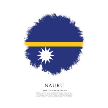Nauru bayrak arka plan