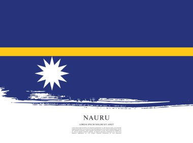 Nauru bayrak arka plan