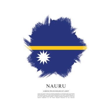 Nauru bayrak arka plan