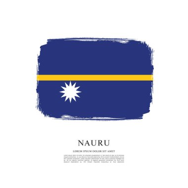 Nauru bayrak arka plan