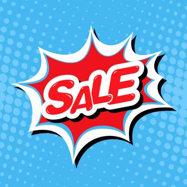 Satış afişi şablonu tasarımı