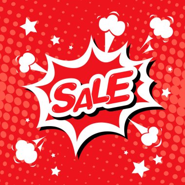 Satış afişi şablonu tasarımı