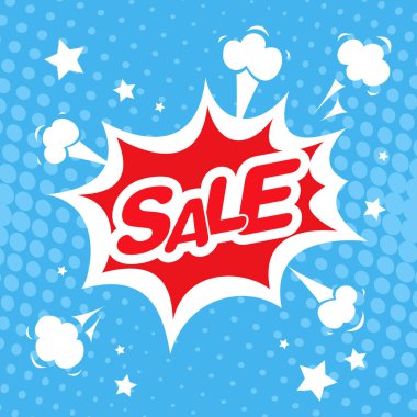 Satış afişi şablonu tasarımı