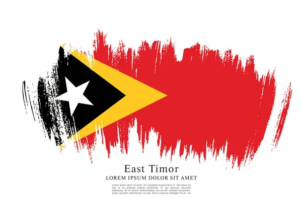 Doğu Timor bayrağı arka plan