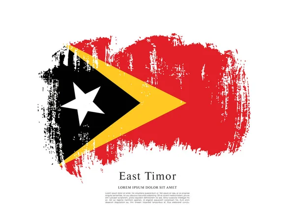 Doğu Timor bayrağı arka plan