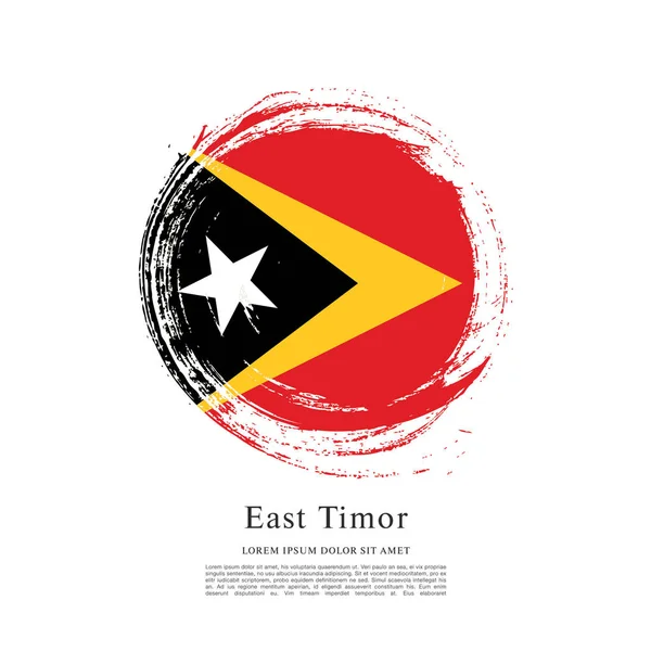 Doğu Timor bayrağı arka plan