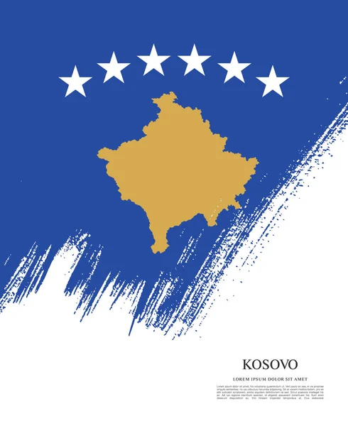 Kosova bayrağı arka plan