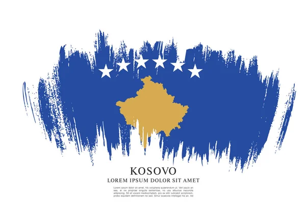 Kosova bayrağı arka plan