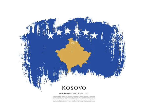 Kosova bayrağı arka plan