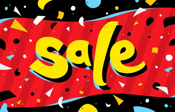 Satış afişi şablonu tasarımı