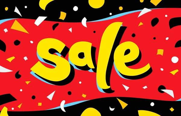 Satış afişi şablonu tasarımı