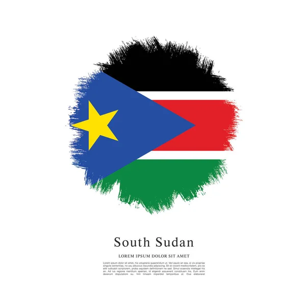 Jižní Súdán — Stockový vektor