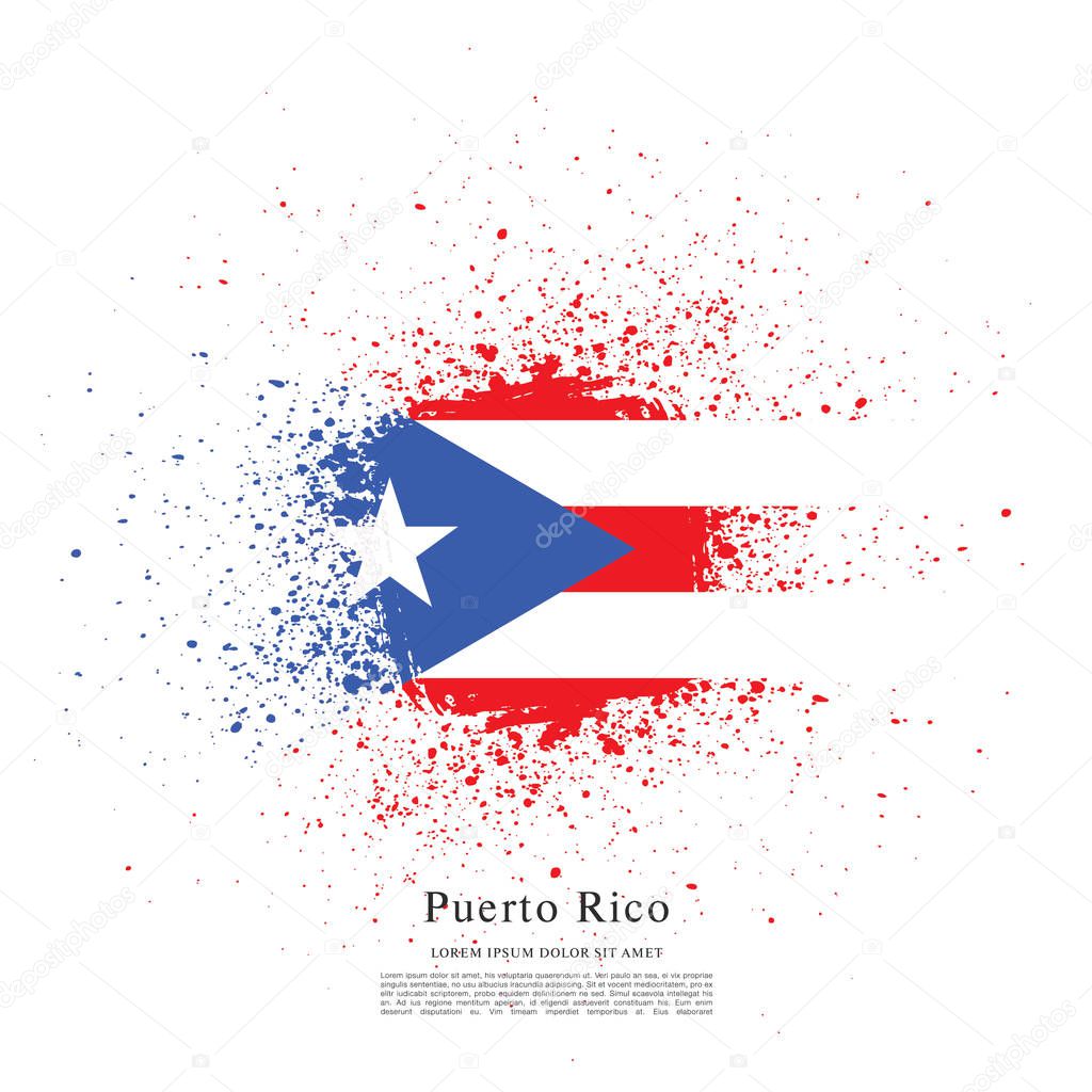 Flag of Puerto Rico flag — Stock Vector © Igor_Vkv #166811690