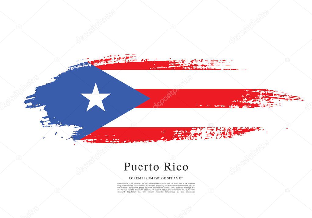 Flag of Puerto Rico flag