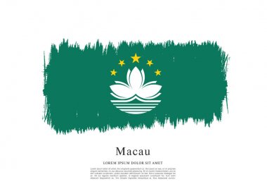 doku ile Makao bayrağı 