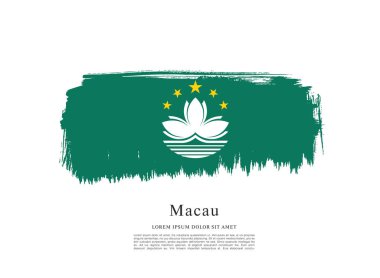 doku ile Makao bayrağı 