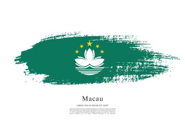 doku ile Makao bayrağı 